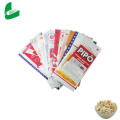 greaseproof microwave popcorn paper packaging bags